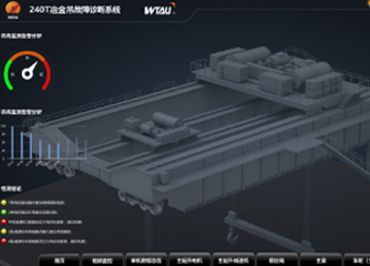 冶金鑄造起重機在線故障診斷系統(電機、減速機、行車輪故障診斷)